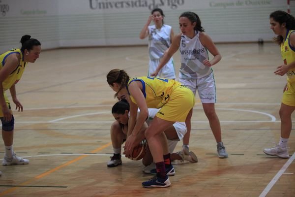 OURENSE 2/12/2017 .- Campus-Sarria, partido de baloncestofemenino. José Paz