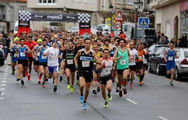 O Carballiño. 04/03/18. Atletismo media maratón no Carballiño.
Foto: xesús Fariñas