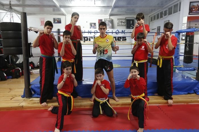 Ourense. 26/02/18. Reportaje a Rubén Batán deportista de Kick Boxing.
Foto: Xesús Fariñas