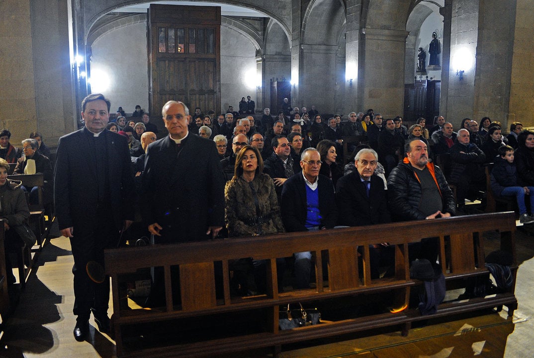 Ourense 20/3/18
Pregón de semana santa en la iglesia de Santa Eufemia a cargo del párroco J.Manuel Villar

Fotos Martiño Pinal