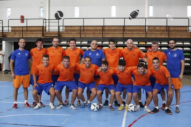 Ourense. 17-08-17. Deportes. Presentación do Ourense Fútbol Sala.
Foto: Xesús Fariñas