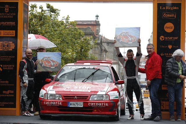 Ourense. 09/06/18. Rallye de Ourense. Ceremonia de entrega de premios.
Foto: Xesús Fariñas