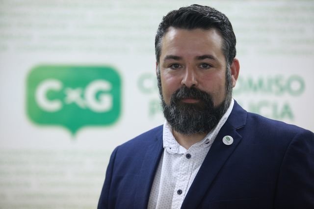 OURENSE 10/07/2018.- Entrevista a Juan Carlos Piñeiro, secretario general de Compromiso por Galicia. José Paz