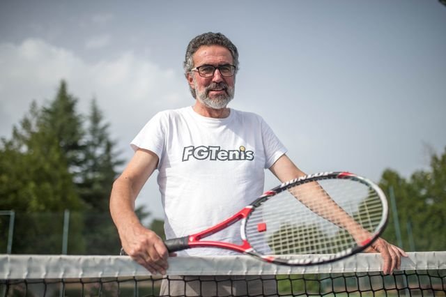 OURENSE (CLUB SANTO DOMINGO). 03/08/2018. OURENSE. Retratos de José Mosquera, nuevo presidente de la Federación Galega de Tenis. FOTO: ÓSCAR PINAL.