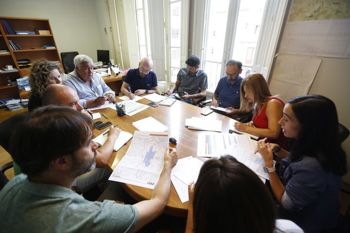 Ourense. 29/08/2018. Comisión técnica del proceso de participación ciudadana Móvete por Ourense.
Foto: Xesús Fariñas