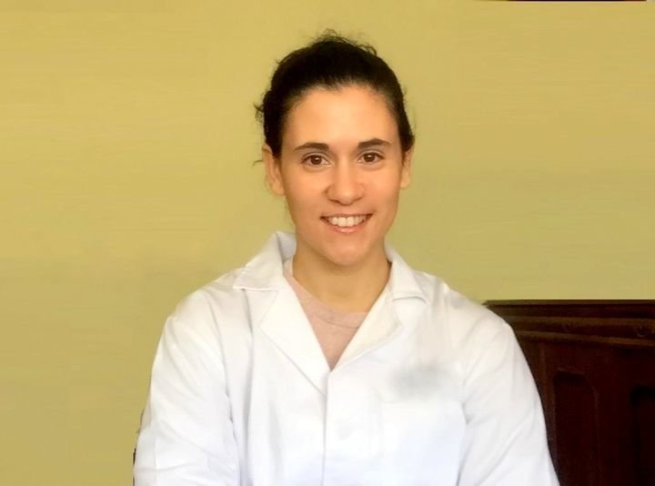 Sonia Bouzas, fisioterapeuta do Campus de Pontevedra.