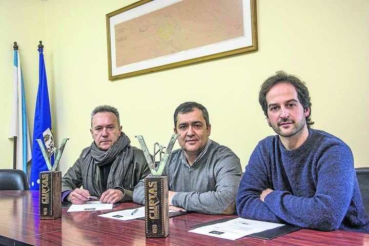 Jorge Godas, José Luis Suárez y Carlos Montero.