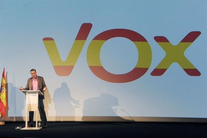 El Secretario General de Vox, Javier Ortega Smith