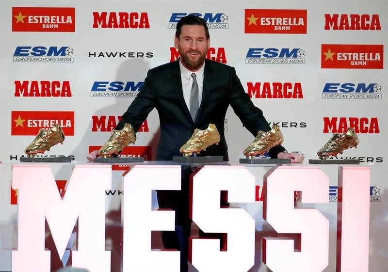 Leo Messi. Bota de Oro