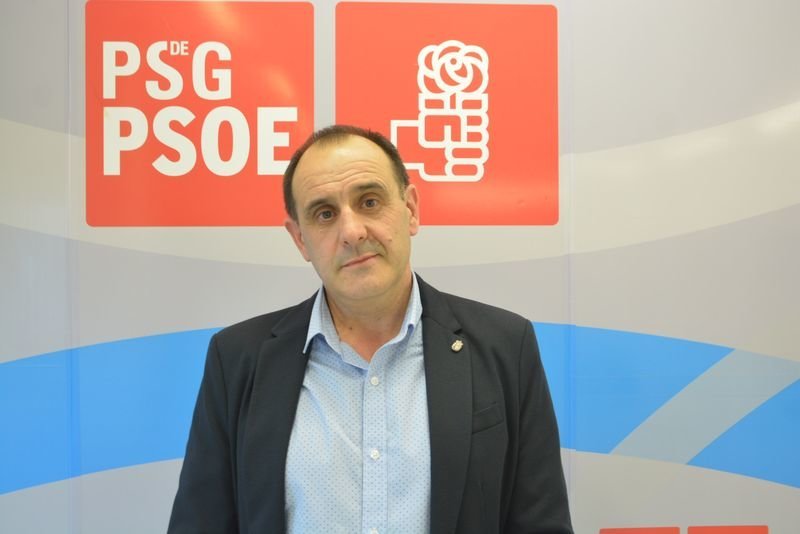 Aquilino Domínguez, candidato del PSOE a la alcaldía de Parada de Sil.