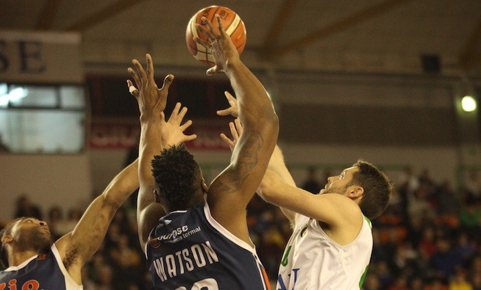 OURENSE 16/02/2019.- Cob-Castelló, partido de baloncesto. José Paz