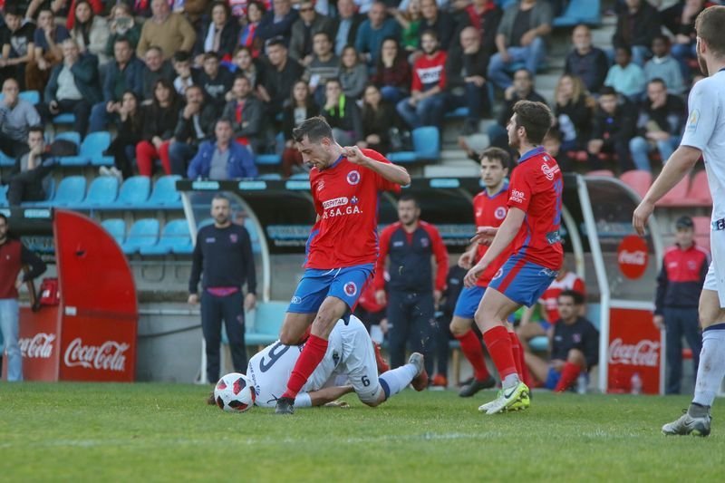 Vieytes, jugador de la UD Ourense (IVÁN DACAL).