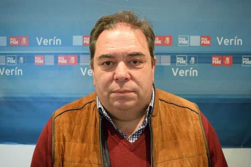 Gerardo Seoane, alcalde de Verín.