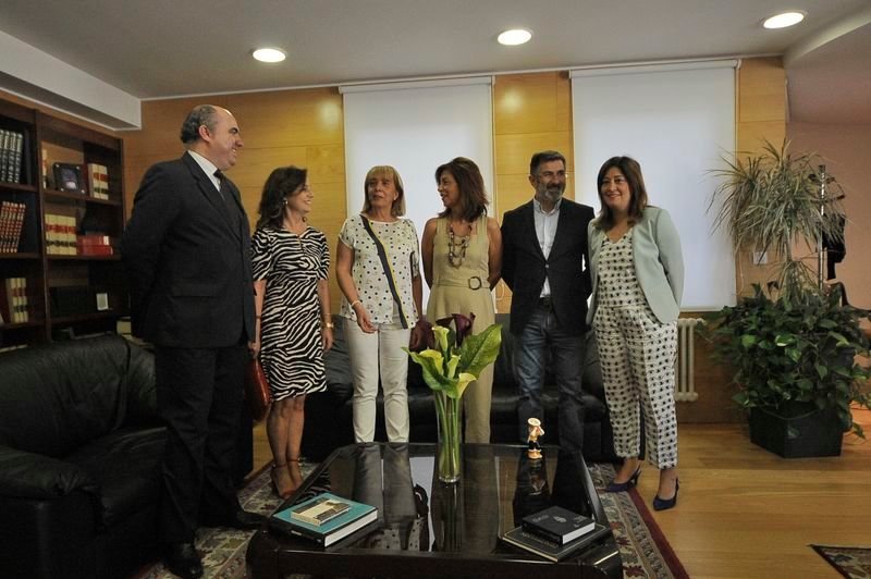 David Martínez, Beatriz Gómez, Marisol Nóvoa, Marisol Díaz, Alejandro Cruz y Rosa María Sánchez (MARTIÑO PINAL).