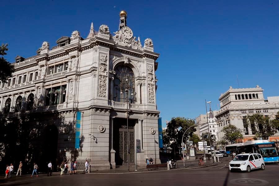 Fachada del Banco de España, en Madrid. (Foto: EFE)