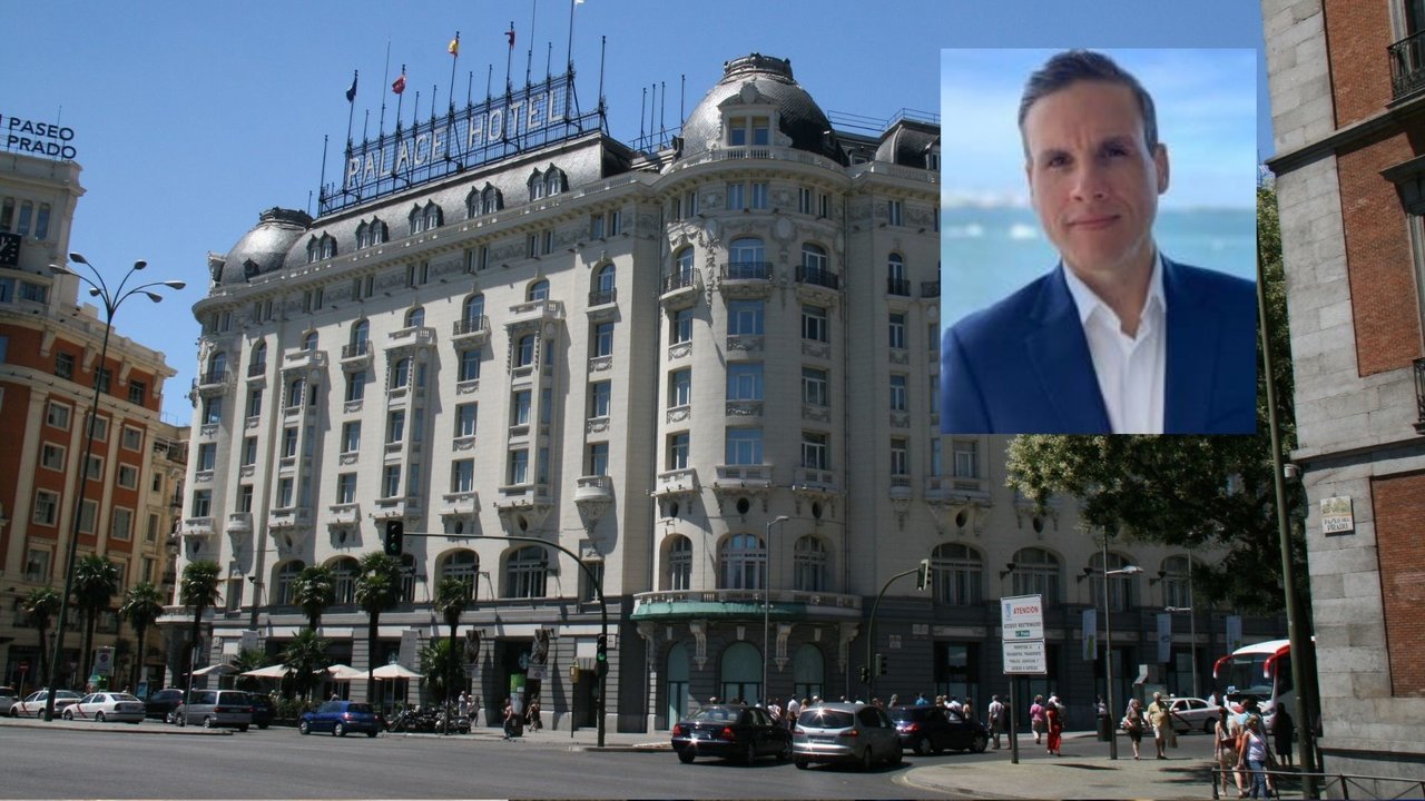 José Rosado fue asesinado en el hotel Palace de Madrid.