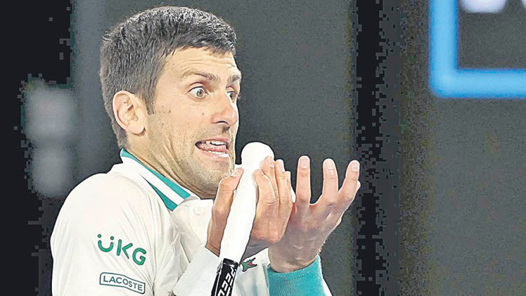 El tenista serbio Novak Djokovic encara el mayor reto de su carrera deportiva (EFE).