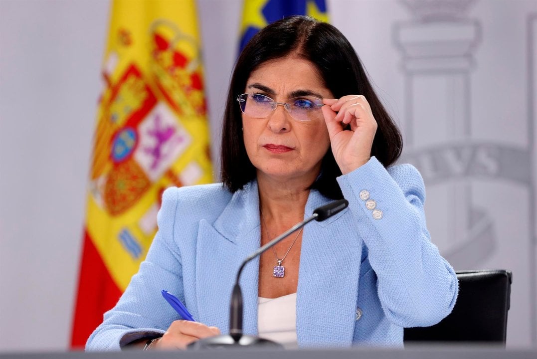 La ministra de Sanidad, Carolina Darias. (EFE)