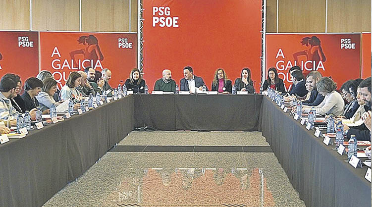 Reunión de la ejecutiva del PSdeG.