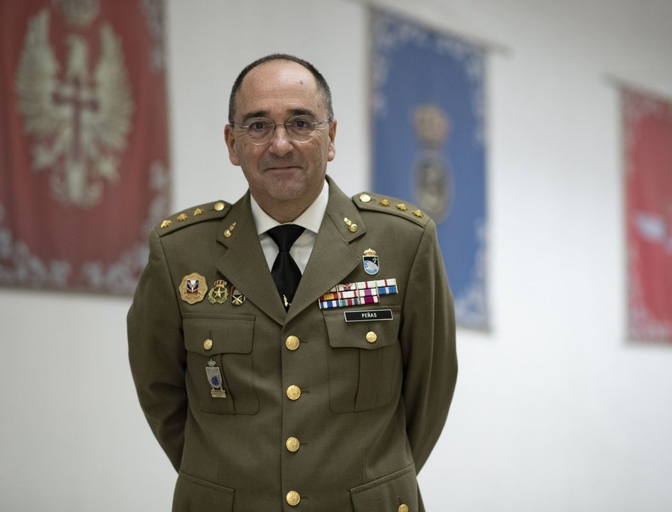 El nuevo subdelegado de Defensa en Ourense, Jesús Antonio Peñas Preckler. Foto: Xesús Fariñas