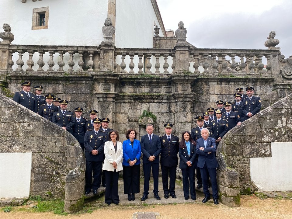 Presentación de los nuevos comisarios de la Policía Nacional en Galicia