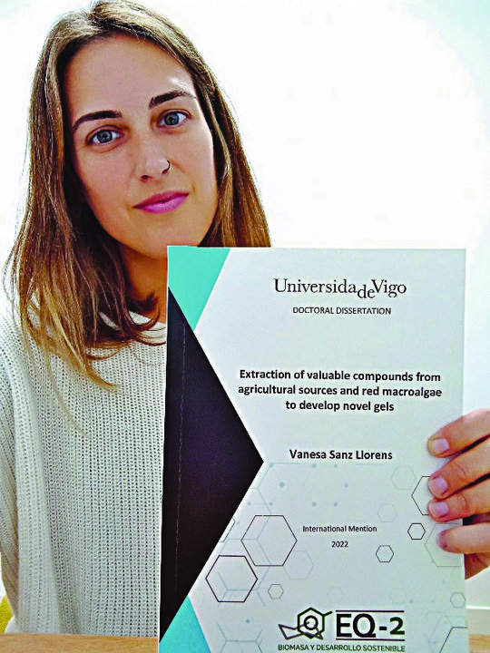 Vanesa Sanz, autora da tese.