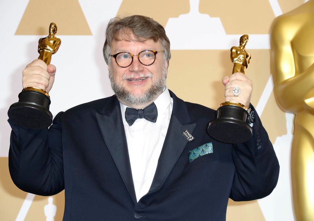 Guillermo del Toro, uno de los nominados, en una premiación anterior.