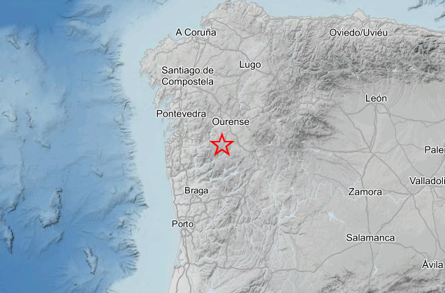 El epicentro del terremoto de Bande de este lunes 29 de mayo.&nbsp;