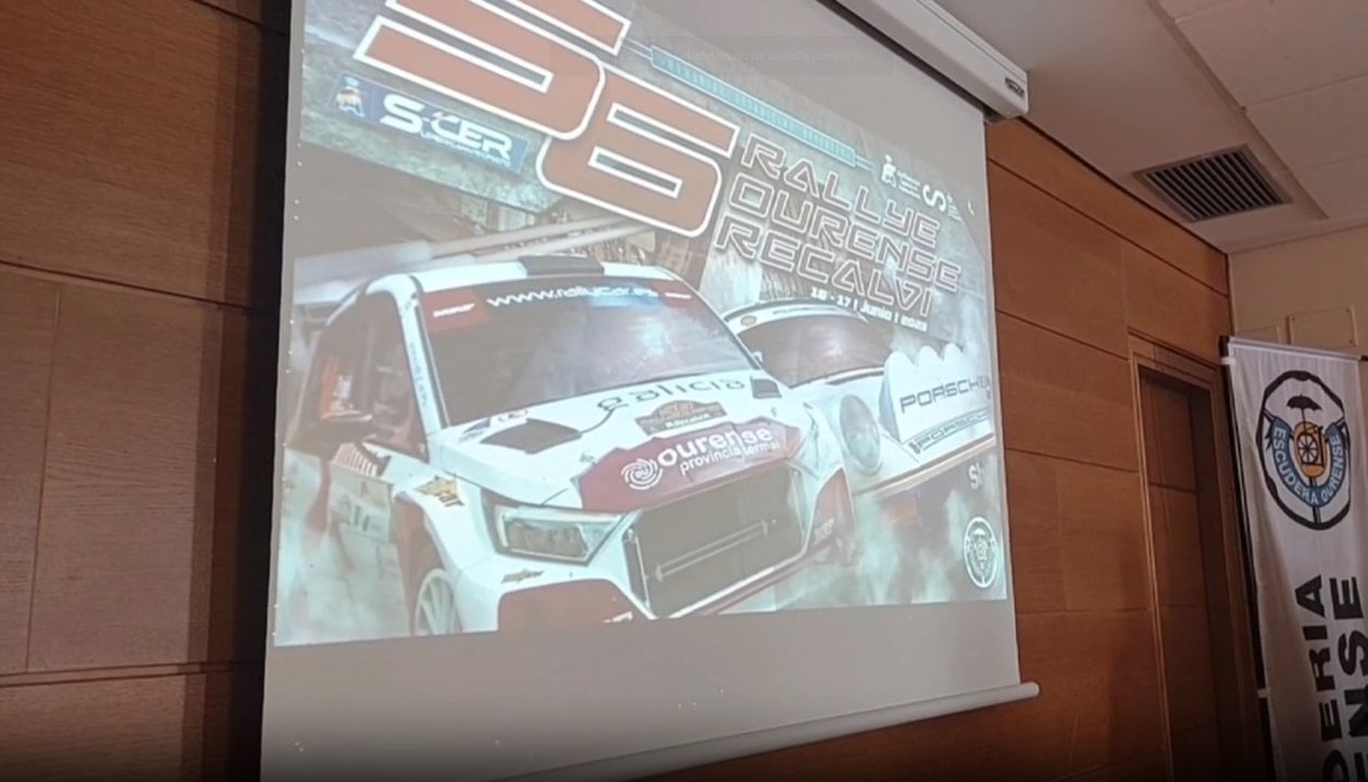 Presentación del 56 Rally de Ourense.