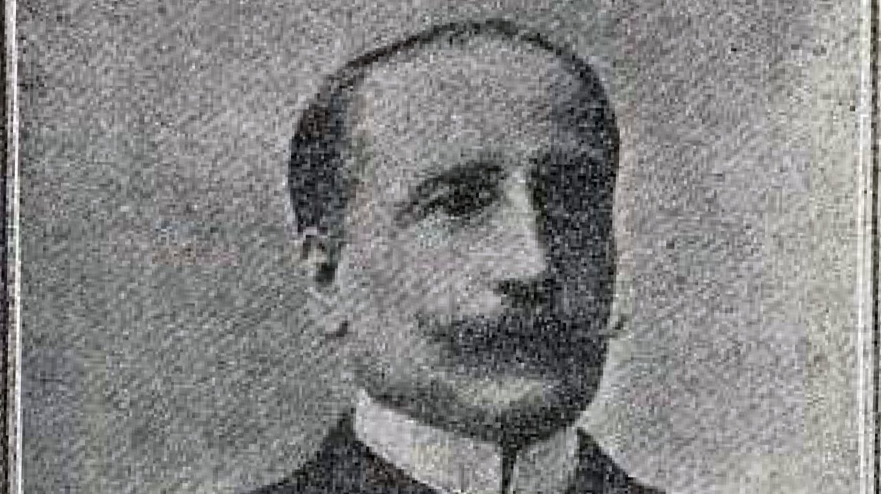 Retrato de Luís Espada publicado na revista “Galicia” da Habana en 1907.