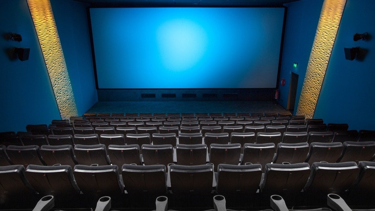 Imagen de archivo de una sala de cine