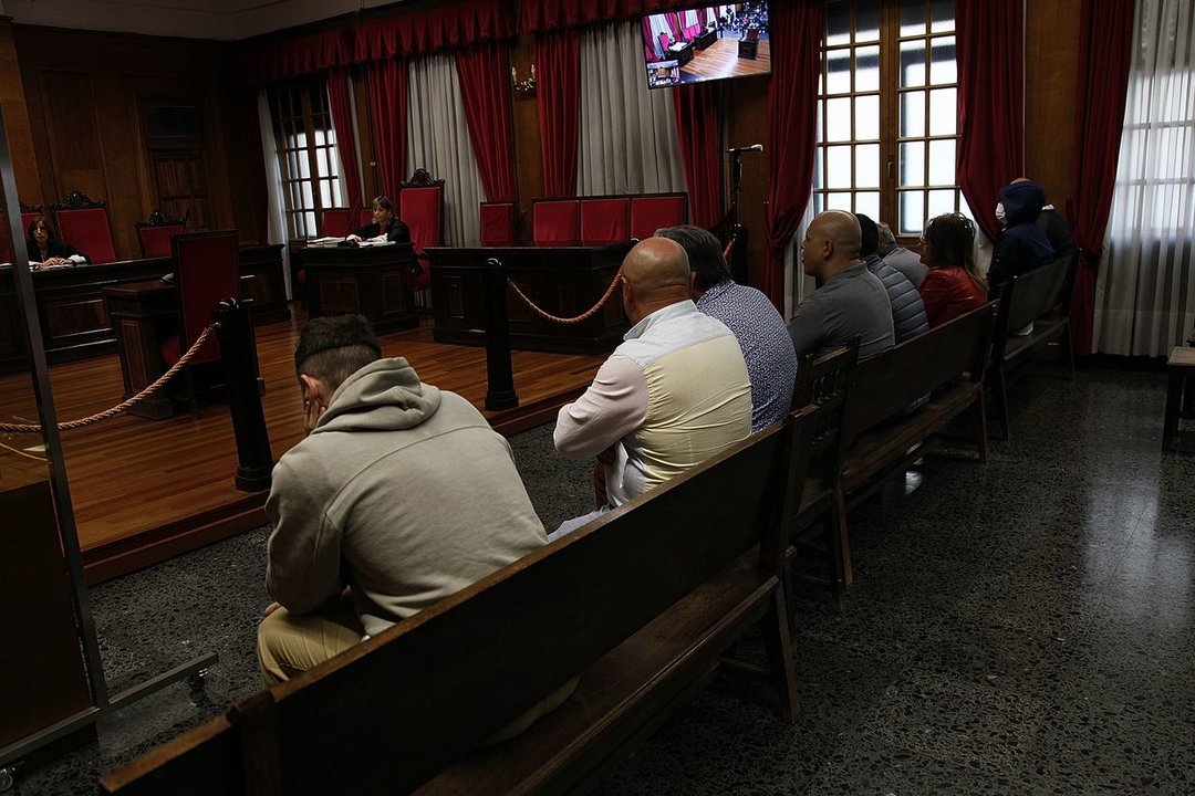 Imagen de la primera sesión del juico (Foto: Miguel Ángel).