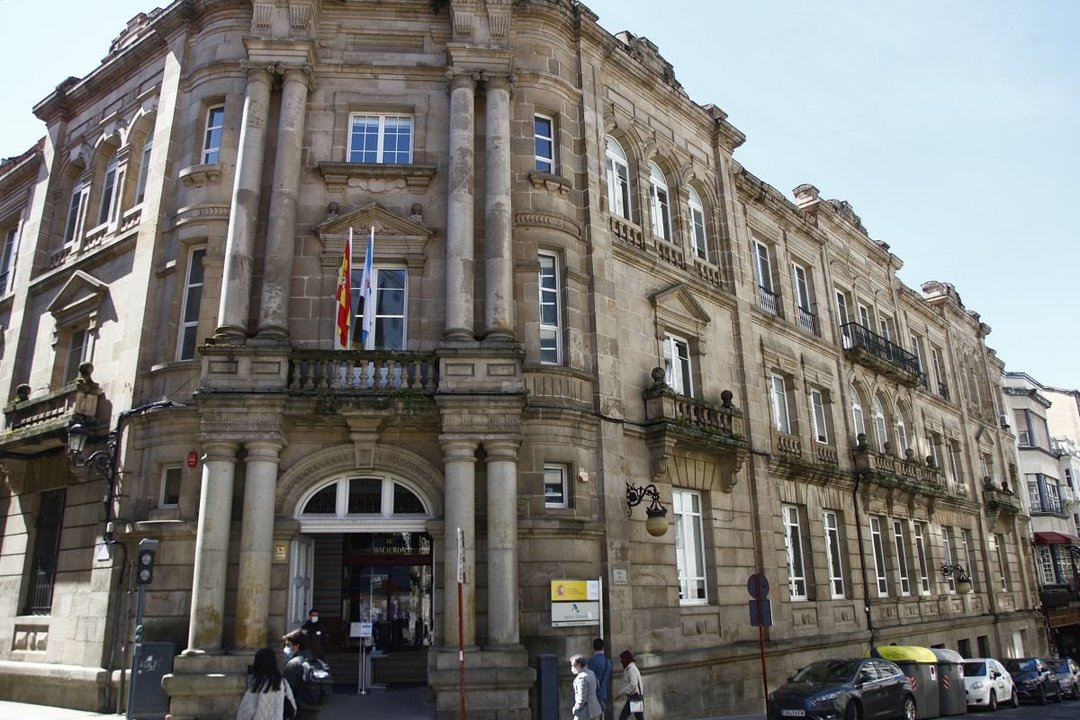 Sede del Ministerio de Hacienda en Ourense.