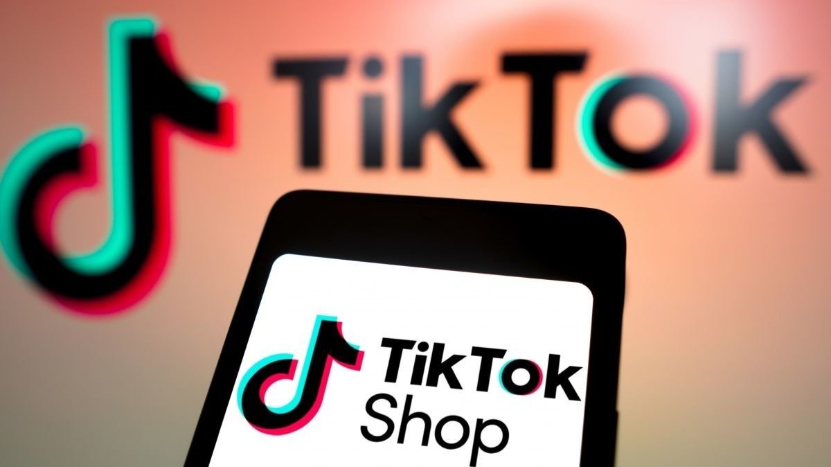 Imagen del logotipo de la red social china de Tiktok.