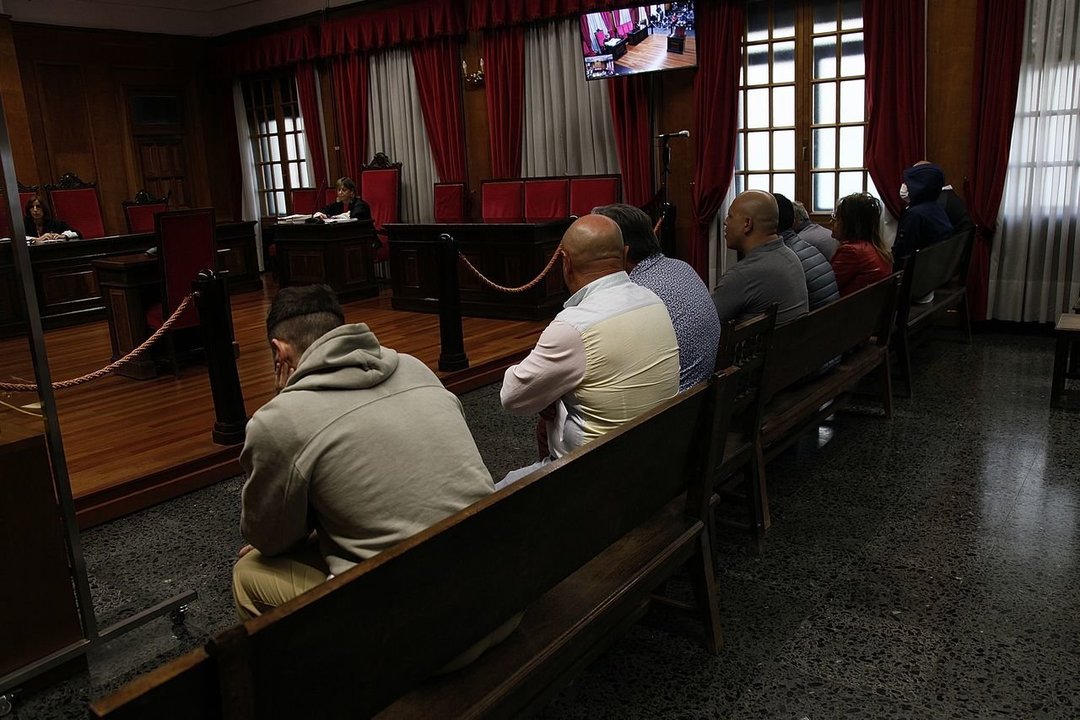 Imagen de la primera sesión del juicio contra Javillo.  (Foto: Miguel Ángel).