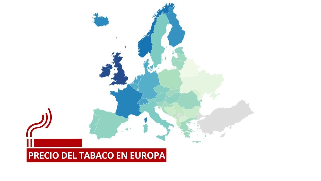 Precio del tabaco en Europa
