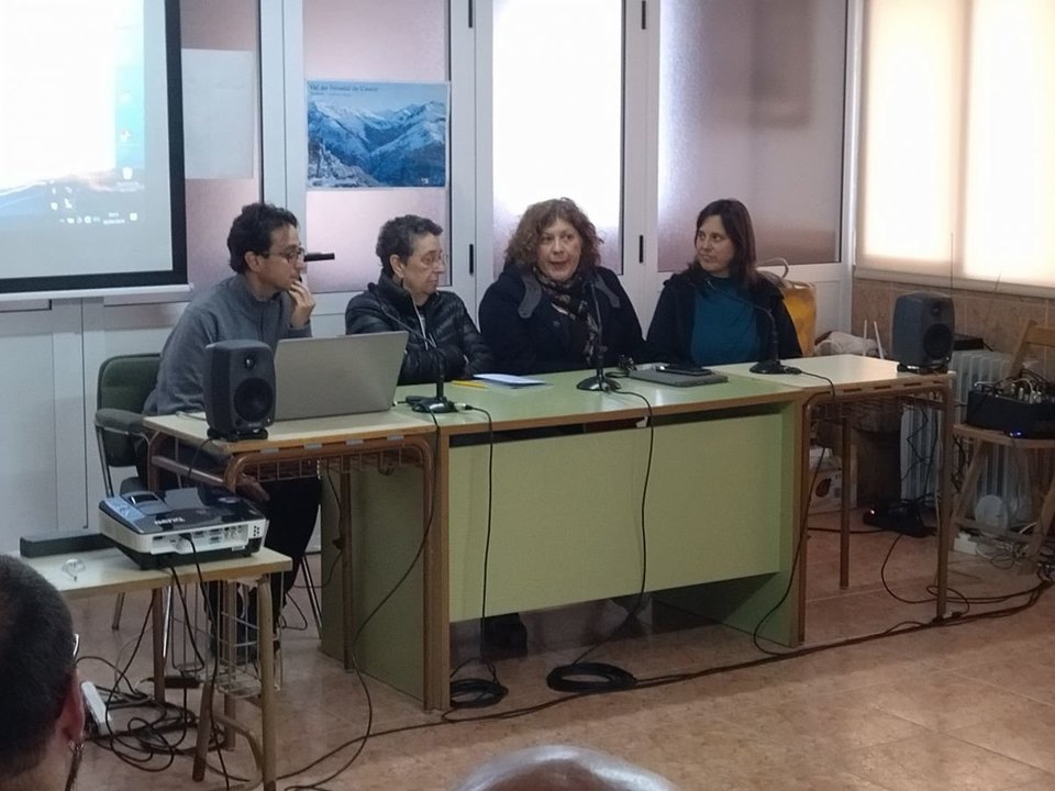 Carlos Tejerizo, Rosario Álvarez, Rebeca Blanco-Rotea y Lara Barros.