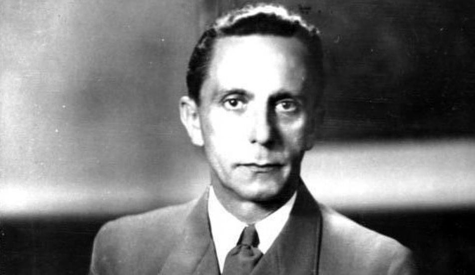 Joseph Goebbels es considerado el ideólogo de la propaganda nazi.