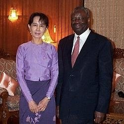 Ibrahim Gambari se reunirá con Aung San Suu Kyi.