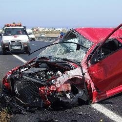Accidente de tráfico en Ourol.