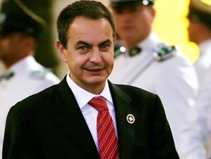 El presidente, José Luis Rodríguez Zapatero