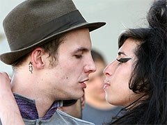 Amy Winehouse y  su marido, Blake Fielder-Civil