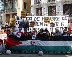 Marcha por la independencia del pueblo saharaui