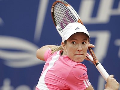 La tenista belga Justine Henin 