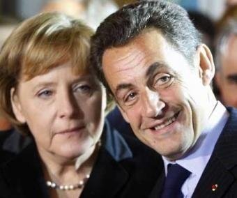 Merkel y Sarkozy, tras la reunión del Consejo de Ministros de Alemania y Francia en Berlín