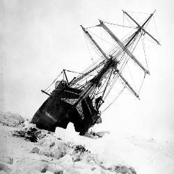 Exposición de la expedición de Shackleton a la Antártida.