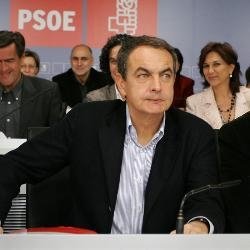 El presidente del Gobierno y secretario general del PSOE, José Luis Rodríguez Zapatero