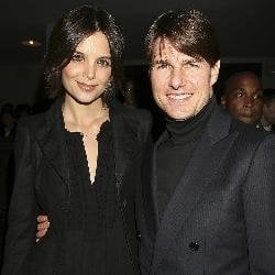 Tom Cruise y Katie Holmes. 