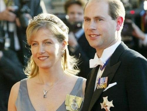 El príncipe Eduardo y su esposa Sofía.