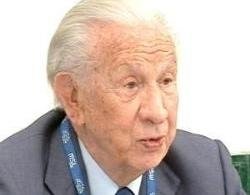 El presidente honorífico del Comité Olímpico Internacional (COI), Juan Antonio Samaranch.